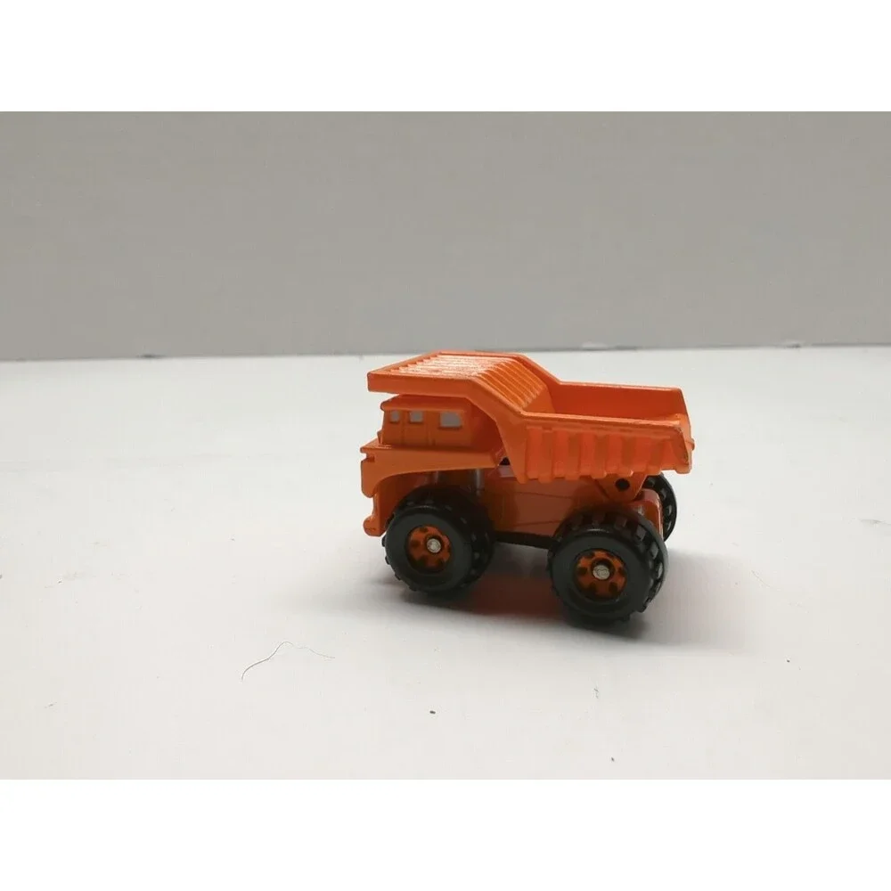 Vintage 1995 Micro Machine Orange Dump Truck